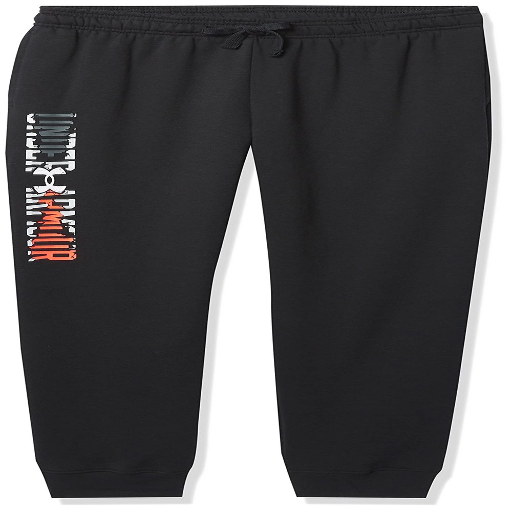 Under Armour Boys' Rival Fleece Layers Joggers, Black (001)/Beta, Youth X-Small