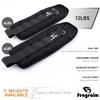 Ankle Weights, Wrist Arm Leg Weights 6 LBS x 2 for Women, Kids and Men, Comfortable and Soft, Perfect for Dancing, Running, Walking, Fitness, Workout (Black) view 2