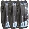 Rubbers 3 Pack Replacement Bicycle Tube for 26" Tire with Presta Valve for Mountain Bikes, Patch Kit Included view 1