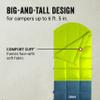 Coleman Kompact Sleeping Bag, Indoor/Outdoor Lightweight Adults' Bag with 20F/30F/40F Options, Perfect Camping, Hiking, and Backpacking Gear, Includes Compression Sack view 4