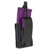 Black Molle Tactical Single Kangaroo Mag Pouch Gen II Bungee Open Top view 1