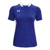 Under Armour Women's Match 2.0 Jersey, Royal (400)/White, Small view 1