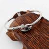 100 Languages I Love You Bracelets for Women Evil Eye Bangle Love Cuff Bangle for Couples Bracelets Y991 (White) view 3