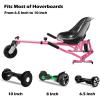 Hoverboard Seat Attachment, Hoverboard Go Kart for Adults & Kids, Accessories to Transform Go Cart, Hover Carts for Self Balancing Scooter with Off-road Tire and Shock Absorber view 2