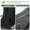 Unigear Snow Leg Gaiters, Waterproof Boot Gaiters for Hiking Walking Climbing Hunting Skiing 1000D Fabric (Medium) view 2