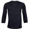 Under Armour Boys' IL IsoChill 3/4 T-Shirt, Black (001)/Jet Gray, Youth Small view 1