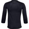 Under Armour Boys' IL IsoChill 3/4 T-Shirt, Black (001)/Jet Gray, Youth Small view 2