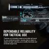 OLIGHT Odin Mini 1250 Lumens Ultra Compact Rechargeable Mlok Mount Tactical Flashlight, Removable Slide Rail Mount and Remote Switch, 240 Meters Beam Distance, Mlok Included view 3
