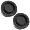 Demeras Surfboard Air Vent Paddle Board Air Vent 2Pcs PVC Surfboard Paddle Board Vent Hole Automatic BreathingAccessory(Black) view 1