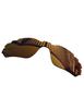 MYCOURAG UV Protection Polarized Replacement Lenses for Oakley Radar Edge Vented OO9184 Sunglasses Frame - Bronze Mirror Coated Polarized view 2