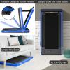 Byroce Adjustable Folding Treadmill, 2.25HP Speed Adjustable Under-Desk Electric Treadmill with Folding Handrails, Bluetooth Speaker, Remote Control and LED Display, Use Jogging Machine (Blue) view 3