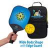 3 in 1 Pickleball Net, 4 Carbon Fiber Paddles and 4 Balls. Complete Regulation Size Portable Pickleball Net Bundle Set for Outdoors or Indoors. With 4 USAPA Approved Carbon Fiber Paddles and 4 Balls view 2