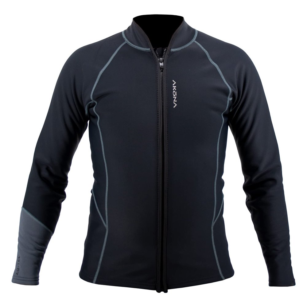 AKONA Mens AQ-Tec Long Sleeve Rashguard, Size: X-Small