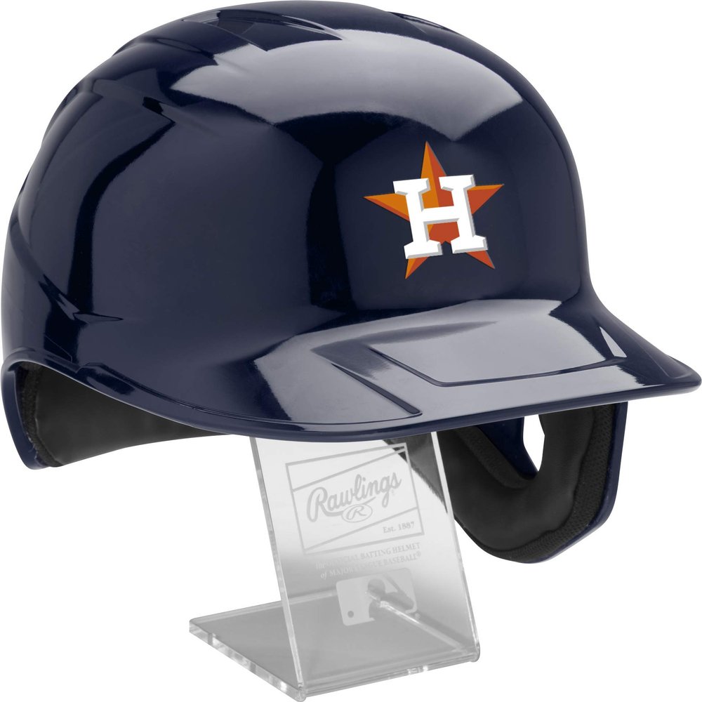 Rawlings | Official MLB Mach Pro Replica Baseball Batting Helmet Series | Houston Astros
