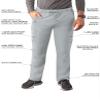 Adar Uniforms Addition Scrubs for Men - Slim Leg Cargo Drawstring Pants - A6106 - Silver Gray - XL view 3