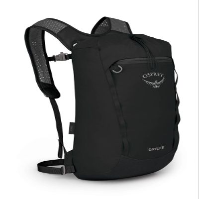 Osprey Daylite Cinch Backpack, Black