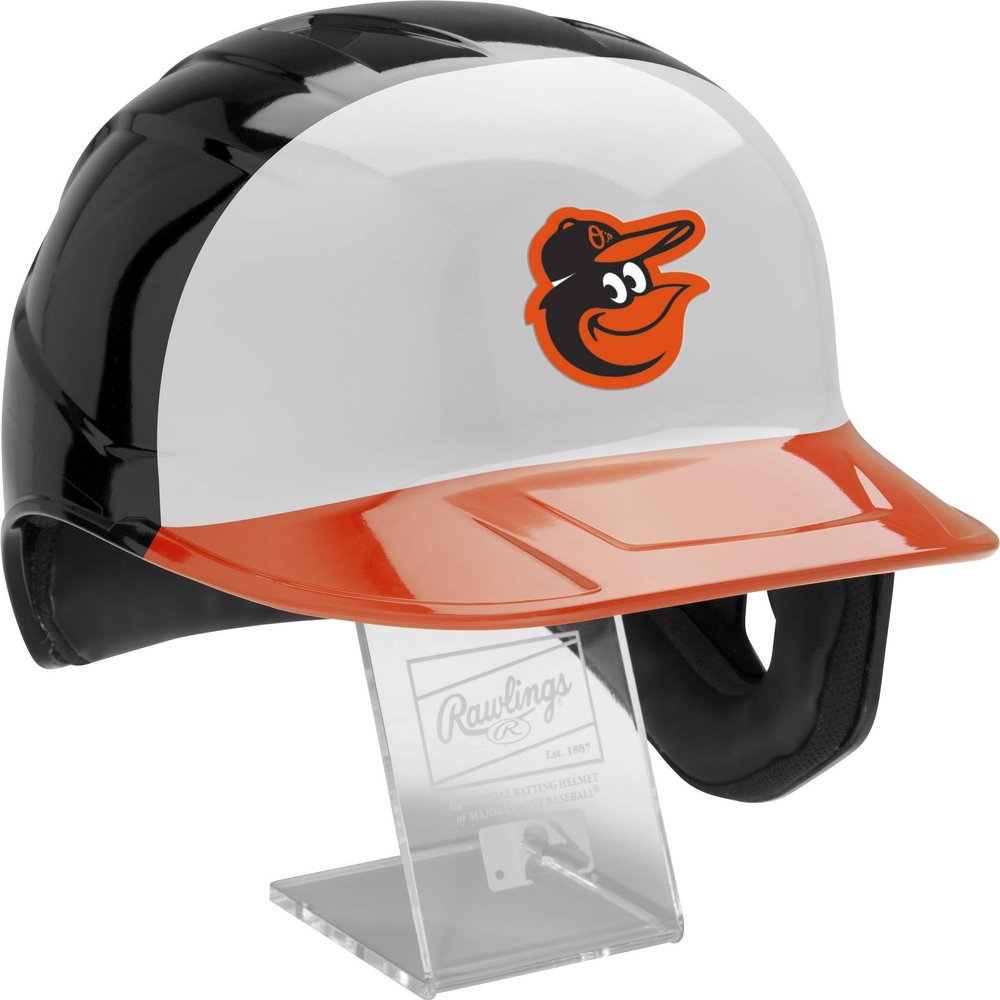 Rawlings | Official MLB Mach Pro Replica Baseball Batting Helmet Series | Baltimore Orioles