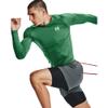 Under Armour Men's Armour HeatGear Compression Long-Sleeve T-Shirt, Team Kelly Green (305)/White, XX-Large view 2