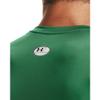 Under Armour Men's Armour HeatGear Compression Long-Sleeve T-Shirt, Team Kelly Green (305)/White, XX-Large view 4