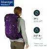 Osprey Tempest 34L Women's Hiking Backpack with Hipbelt, Stealth Black, WM/L view 2