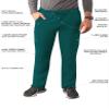 Adar Uniforms Addition Scrubs for Men - Slim Leg Cargo Drawstring Pants - A6106 - Dark Teal - XXS view 3