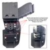 Black Scorpion Outdoor Gear Pro Competition Rig | 1x Pro Comp Holster 1x Pro HD Belt 4X Ambi Single/Double Stack Mag Carriers | 3Gun IPSC USPSA (XX Large (40'' - 44''), GL 17 19 19X 22 44 45) view 4
