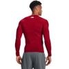 Under Armour Men's Armour HeatGear Compression Long-Sleeve T-Shirt, Flawless (834)/White, X-Large view 2