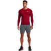 Under Armour Men's Armour HeatGear Compression Long-Sleeve T-Shirt, Flawless (834)/White, X-Large view 3