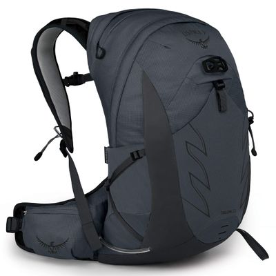 Osprey Talon 22L Men's Hiking Backpack with Hipbelt, Eclipse Grey, S/M