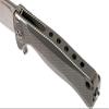 Lion Steel SR22 G Sleipner Frame Lock Folding Pocket Knife - Grey Titanium Handle, IKBS Ball Bearing System, Dual Carry Clip , one Size view 3
