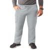 Adar Addition Scrubs for Men - Slim Leg Cargo Drawstring Scrub Pants - A6106 - Silver Gray - XXS