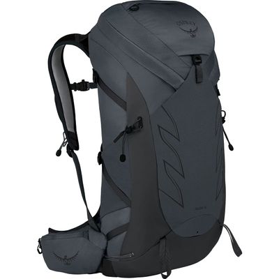 Osprey Talon 36L Men's Hiking Backpack with Hipbelt, Eclipse Grey, S/M