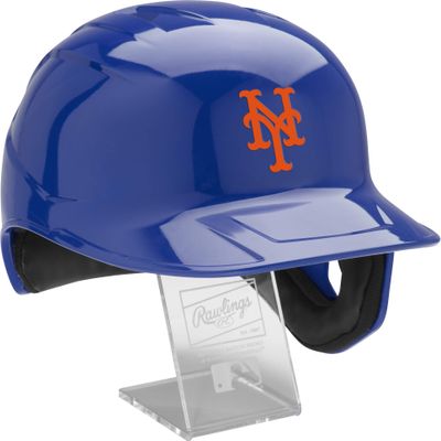 Rawlings | Official MLB Mach Pro Replica Baseball Batting Helmet Series | New York Mets