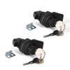 2Pcs Push Button Latch Locks for Boat Tool Box Electronic Glove Box Replacement view 1