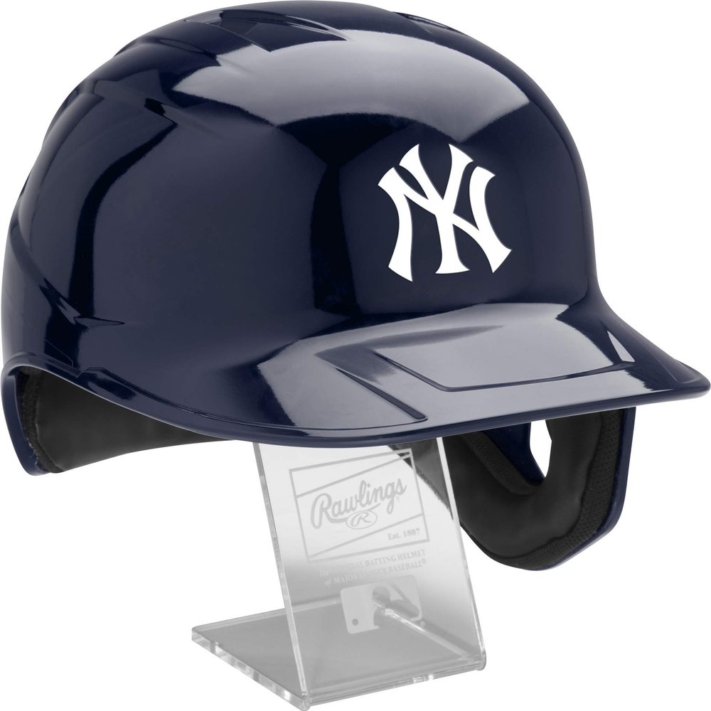 Rawlings | Official MLB Mach Pro Replica Baseball Batting Helmet Series | New York Yankees