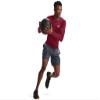 Under Armour Men's Armour HeatGear Compression Long-Sleeve T-Shirt, Cardinal (625)/White, 3X-Large view 2
