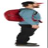 Osprey Talon 22L Men's Hiking Backpack with Hipbelt, Cosmic Red, L/XL view 3