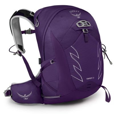 Osprey Tempest 20L Women's Hiking Backpack with Hipbelt, Violac Purple, WXS/S