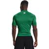 Under Armour Men's Armour HeatGear Compression Short-Sleeve T-Shirt, Team Kelly Green (305)/White, X-Large view 2
