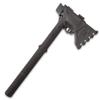 M48 Woodsman Axe with Sheath  2Cr12 Cast Stainless Steel Head, Black Oxide Coating, Nylon Fiber Handle, Nylon Belt Sheath  Ideal Camping Companion Tool - 15 1/2" Overall view 2