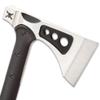 M48 Woodsman Axe with Sheath  2Cr12 Cast Stainless Steel Head, Black Oxide Coating, Nylon Fiber Handle, Nylon Belt Sheath  Ideal Camping Companion Tool - 15 1/2" Overall view 4