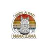 Funny She is A Bad Mama Llama Mom - Sticker Graphic - Auto, Wall, Laptop, Cell, Truck Sticker for Windows, Cars, Trucks view 1