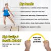 LYKAN FIT 20ft Sports Agility Ladder for Men Women and Kids, Speed Youth Soccer Agility Training Equipment for Football, Exercise, Tennis, Legs Workout with Speed Parachute and Carry Bag view 4