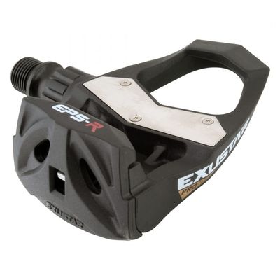 Exustar Pedals Red Clipless PR2ST Alloy Black Keo - PR2ST