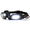 STKR Concepts FLEXIT Headlamp PRO 6.5-650 lumens- Low Profile, Comfort fit Design with 240-degree Halo Lighting, Black, one Size fits All view 1