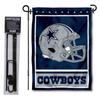 Dallas Cowboys Football Garden Flag and Pole Stand Holder view 1