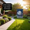 Dallas Cowboys Football Garden Flag and Pole Stand Holder view 4