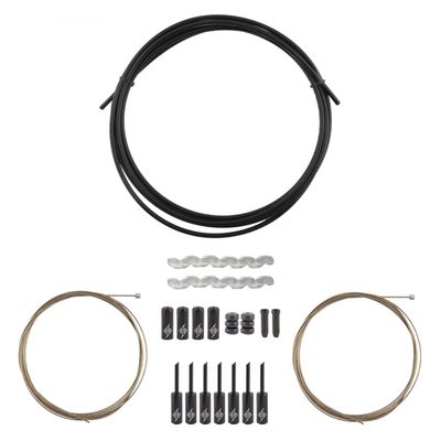 Origin8 Cable Gear Or8 Kit Superslick Compressionless F+R Rd/Mt Bk