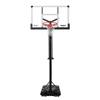 Lifetime 90734 Adjustable Portable Basketball Hoop, 54-Inch Tempered Glass Backboard, Black view 1