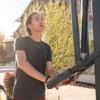 Lifetime 90734 Adjustable Portable Basketball Hoop, 54-Inch Tempered Glass Backboard, Black view 4